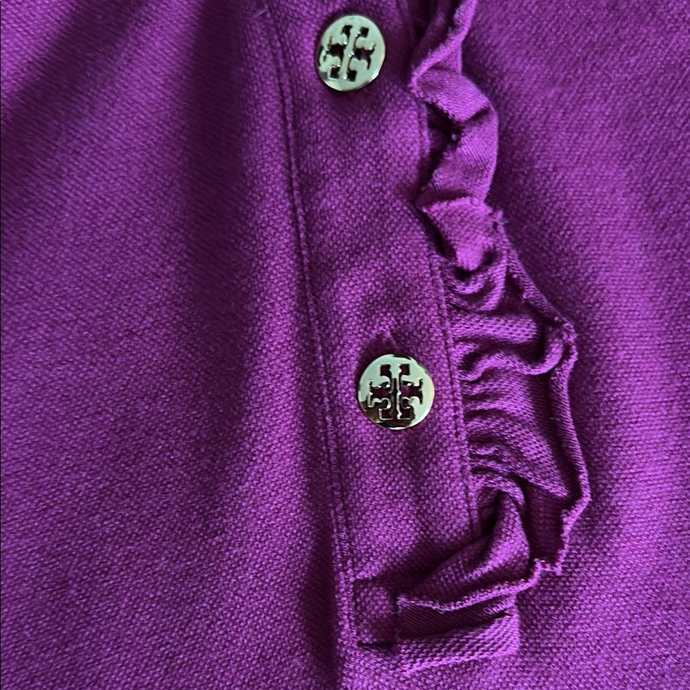 Tory Burch Ruffled Polo, medium - Picture 2 of 4